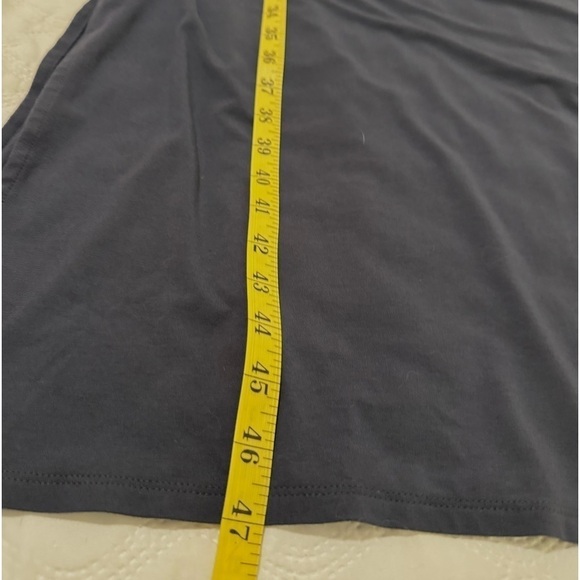 J. Jill Wearever Maxi tank Dress with crossover front size M. Blue-gray color - Picture 8 of 11